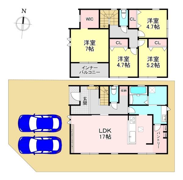 香芝市磯壁6丁目 新築戸建