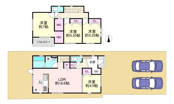 天理市富堂町　3区画　新築戸建