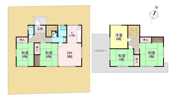 北葛城郡河合町泉台2丁目 中古戸建