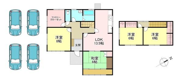北葛城郡上牧町下牧６丁目の中古一戸建て