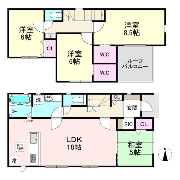 橿原市新口町の土地