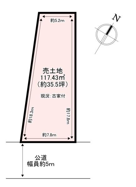 北葛城郡上牧町服部台2丁目　売土地