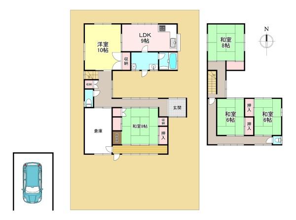 香芝市関屋北７丁目の中古一戸建て