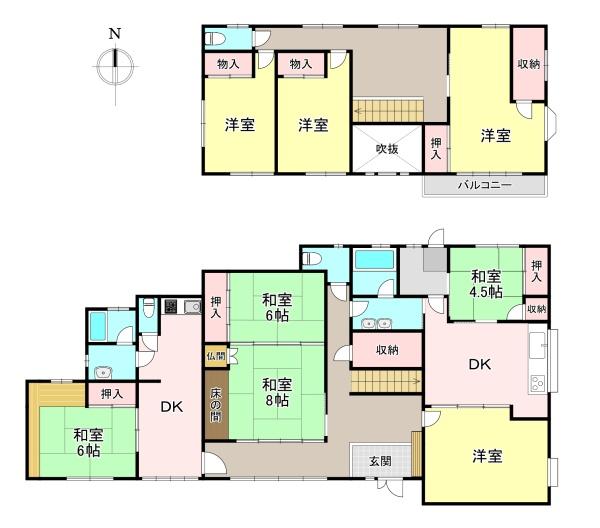 生駒郡斑鳩町龍田北１丁目の中古一戸建て