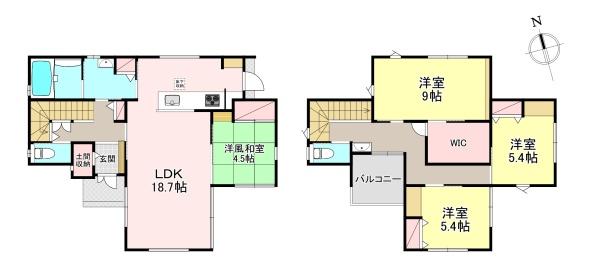 香芝市畑３丁目の中古一戸建て
