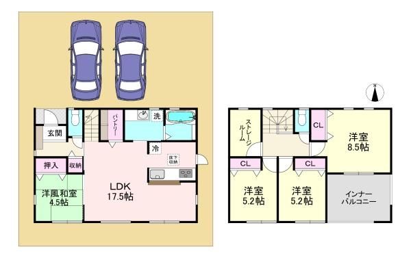 川西町結崎22期 4号棟 新築戸建