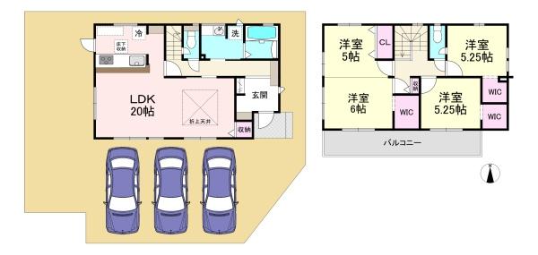 磯城郡田原本町黒田2期　1号棟　新築戸建