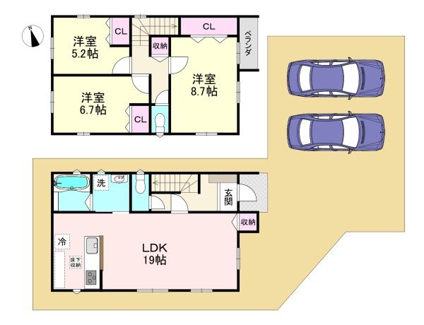 橿原市光陽町の中古一戸建て