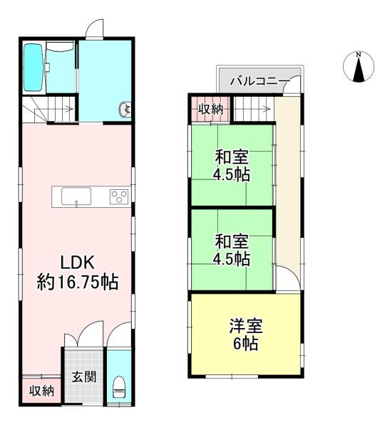 橿原市内膳町３丁目の中古一戸建て