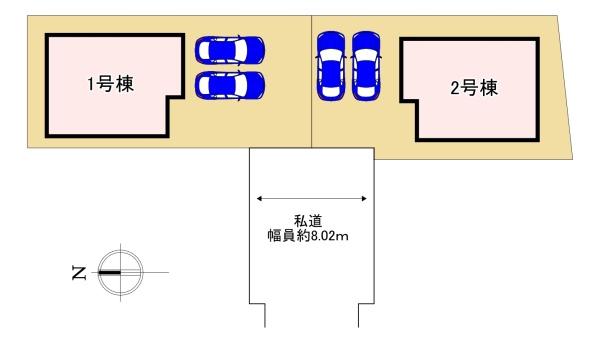 北葛城郡第1上牧町中筋出作　新築戸建　1号棟