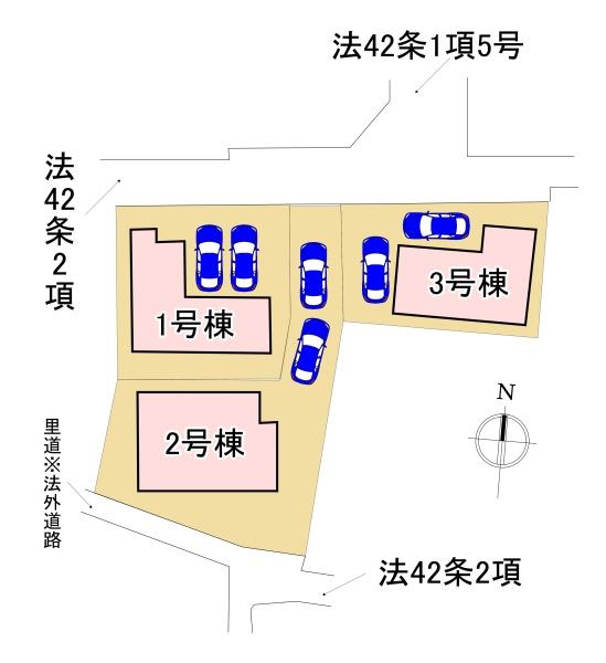 生駒郡斑鳩町服部1丁目　新築戸建　3号棟