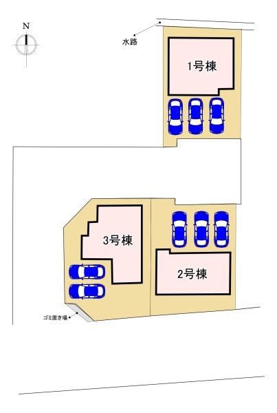 北葛城郡上牧町大字中筋出作　新築戸建　2号棟