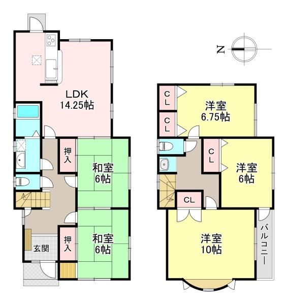 香芝市五位堂2丁目　中古戸建