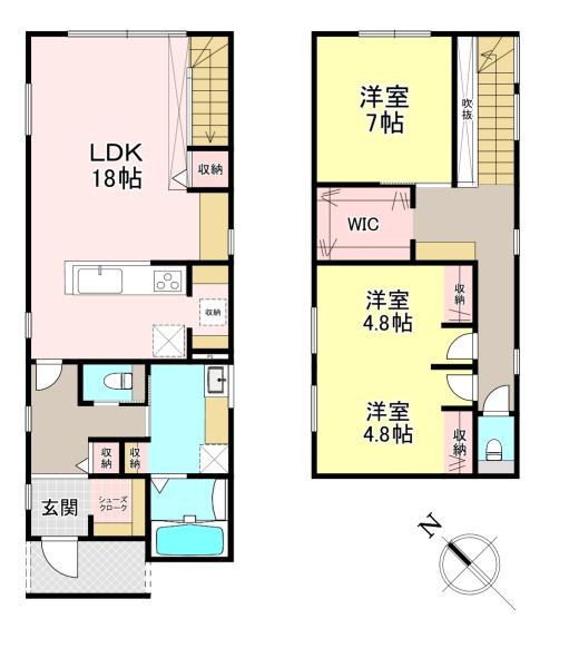 生駒郡三郷町三室1丁目　新築戸建