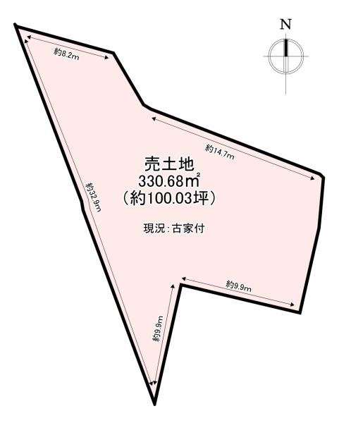葛城市當麻　売土地