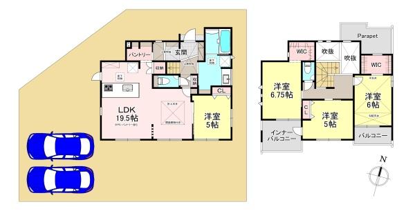 生駒郡三郷町美松ケ丘西2丁目　新築戸建