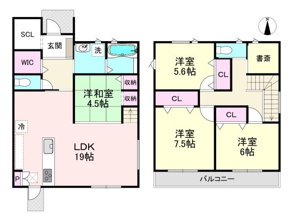タマタウン桜井粟殿Ⅱ 1号棟 新築戸建