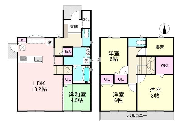 タマタウン桜井粟殿Ⅱ 4号棟 新築戸建