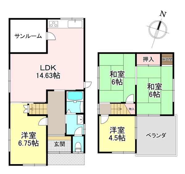 北葛城郡上牧町服部台４丁目の中古一戸建て