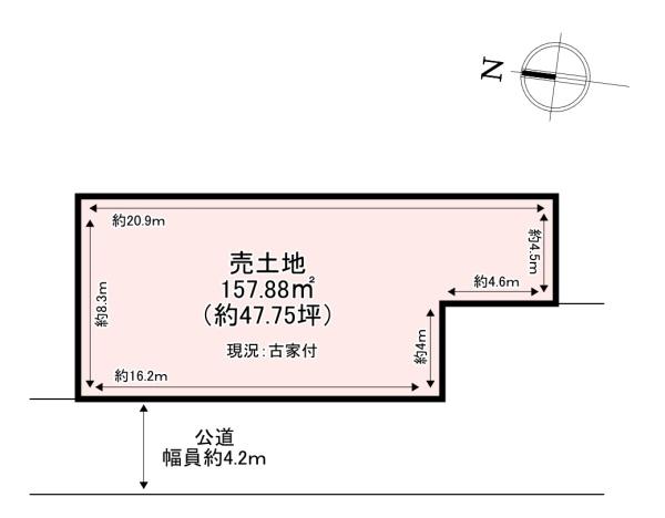 香芝市北今市5丁目　売土地