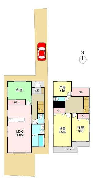 生駒郡斑鳩町興留東１丁目の中古一戸建て