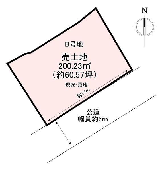 北葛城郡広陵町三吉　売土地　B号地