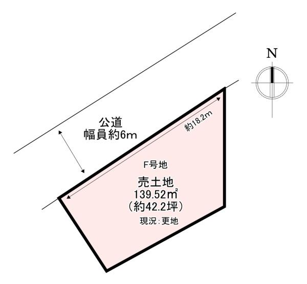 北葛城郡広陵町三吉　売土地　F号地