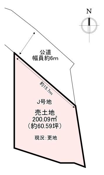 北葛城郡広陵町大字三吉の土地