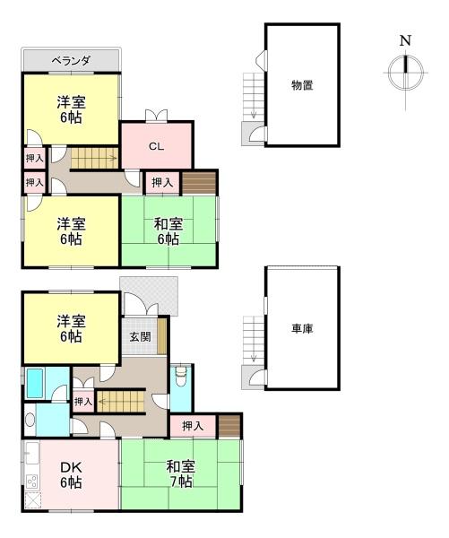 葛城市疋田　中古戸建