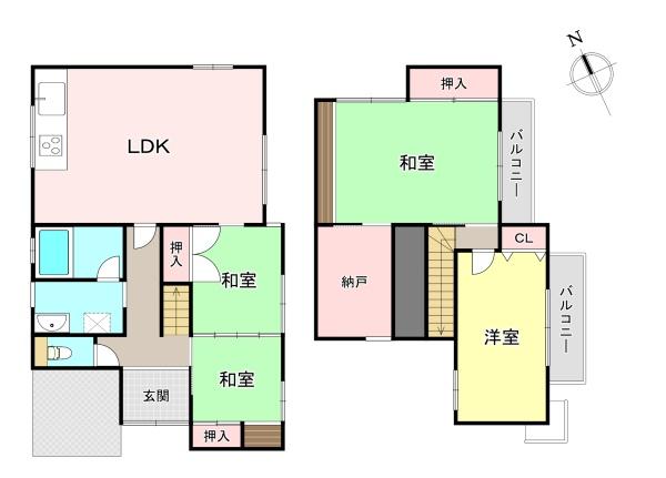 生駒郡斑鳩町神南４丁目の中古一戸建て
