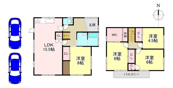 香芝市穴虫の中古一戸建て