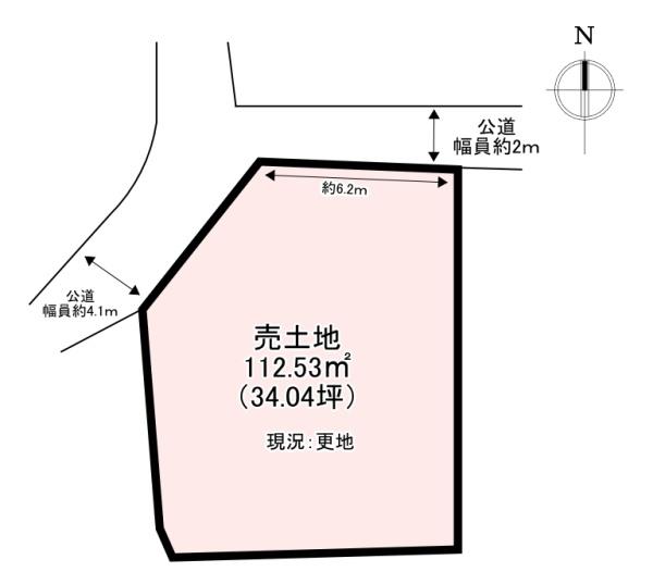 北葛城郡王寺町本町２丁目の土地