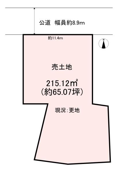 桜井市大字外山　売土地