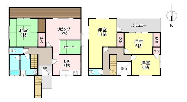 香芝市白鳳台2丁目 中古戸建