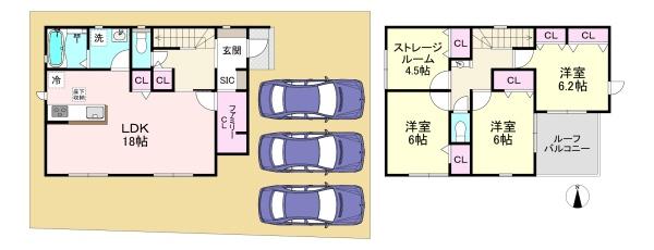 大和高田市今里町 2号棟 新築戸建
