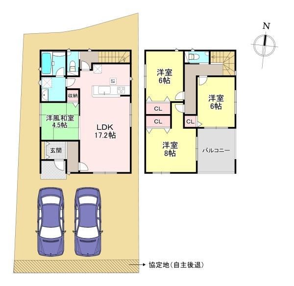 香芝市下田西2丁目 第2 新築戸建 1号棟