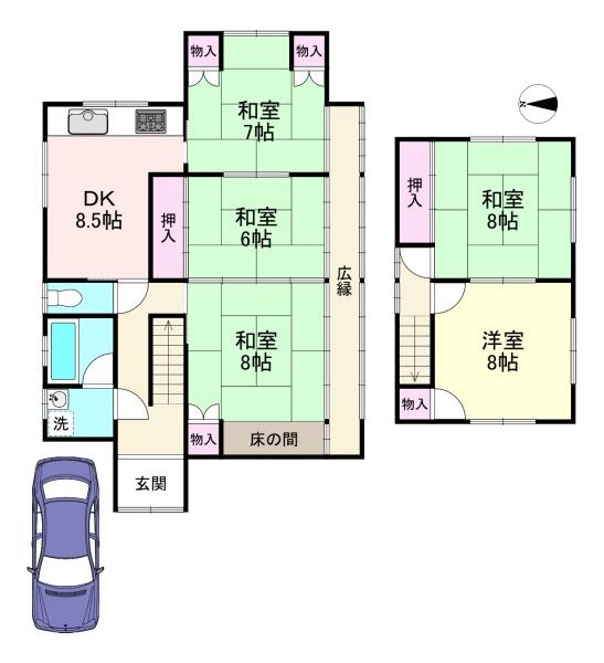 磯城郡田原本町大字秦庄の中古一戸建て