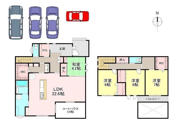 香芝市真美ケ丘4丁目 中古戸建(モデルハウス)