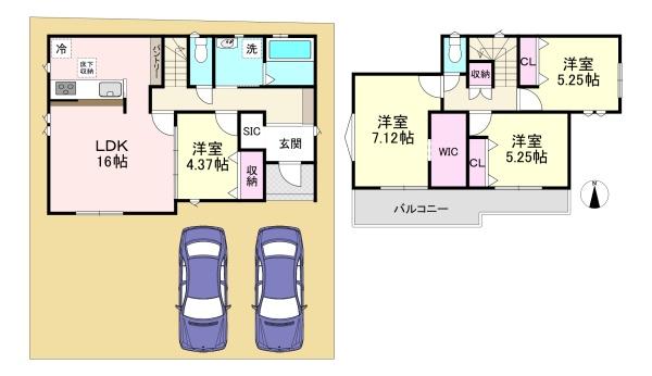 田原本町阪手4期　1号棟　新築戸建