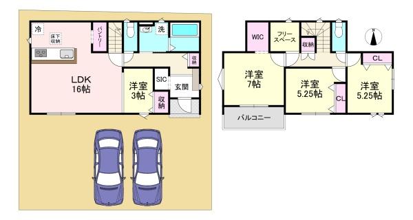 田原本町阪手4期　2号棟　新築戸建