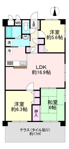 シャルマンフジ桜井弐番館