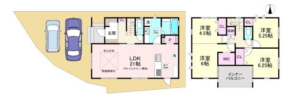 大和高田市三和町 1号棟 新築戸建
