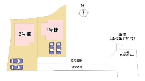 生駒郡斑鳩町法隆寺2丁目　新築戸建　2号棟