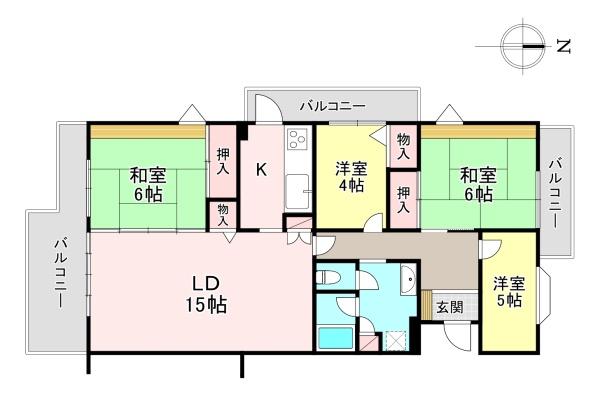 馬見第一住宅　15号棟