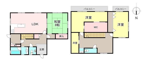 北葛城郡上牧町桜ケ丘１丁目の中古一戸建て