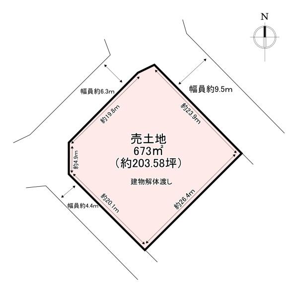 北葛城郡王寺町本町5丁目 売土地