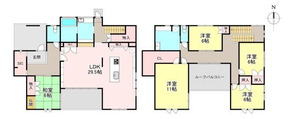 北葛城郡王寺町南元町2丁目　中古戸建