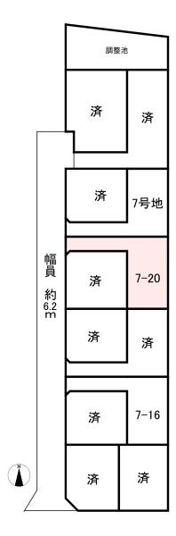 橿原市城殿町の土地