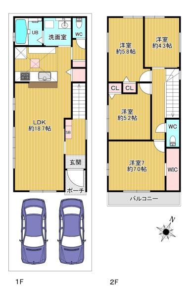 大阪市住吉区庭井２丁目（４号棟）