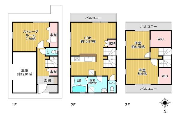 大阪市平野区加美鞍作３丁目（４号棟）